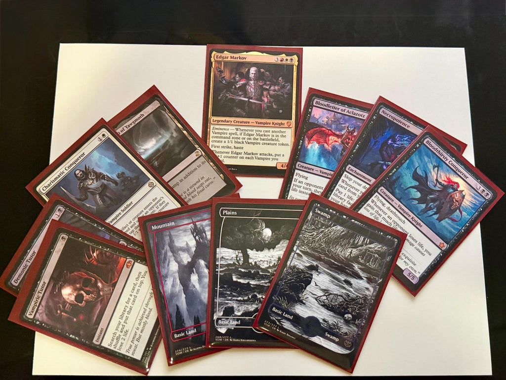 Edgar Markov Vampire Commander Deck | Mardu Typal Playtest Cards | Proxy EDH Deck — image 4