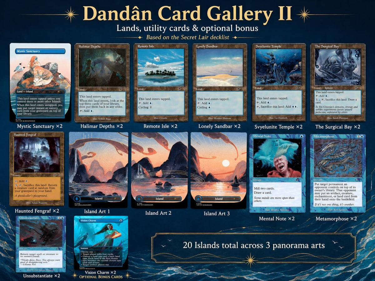 Dandân Playtest Deck | Forgetful Fish Shared Proxy Deck (80 Cards) — image 5
